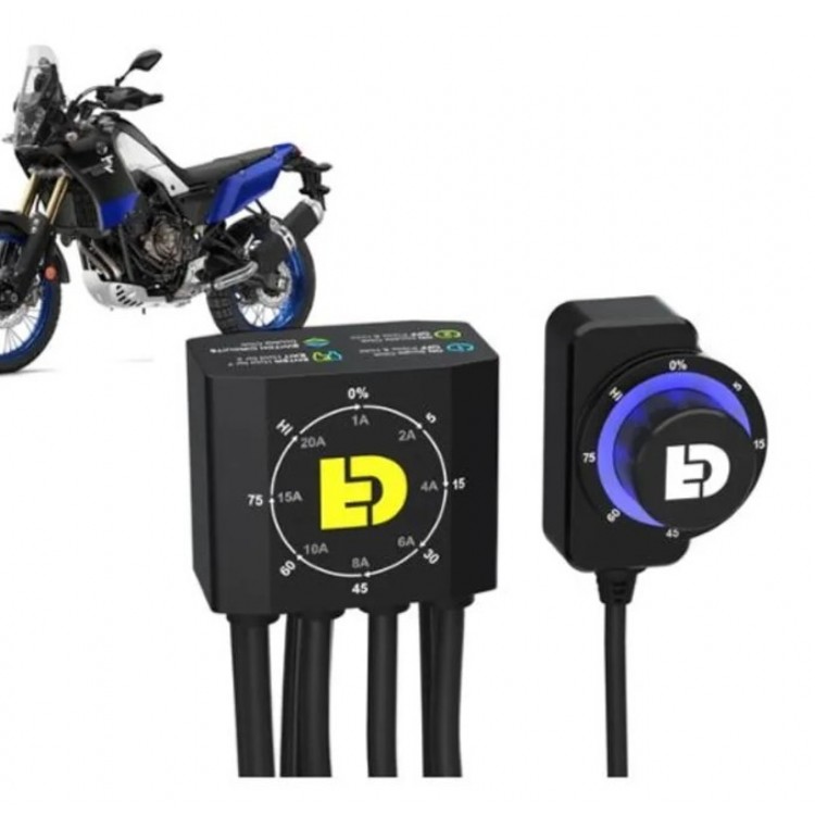 DialDim™ Lighting Controller for Kawasaki KLR 650 Gen3
