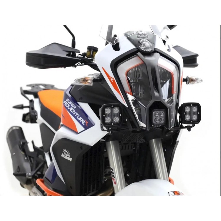 Denali S4 Light Mount for KTM 1290 Super Adventure R 21'- (without the radar unit) Denali S4 Light Mount for KTM 1290 Super Adventure R 21'- (without the radar unit)