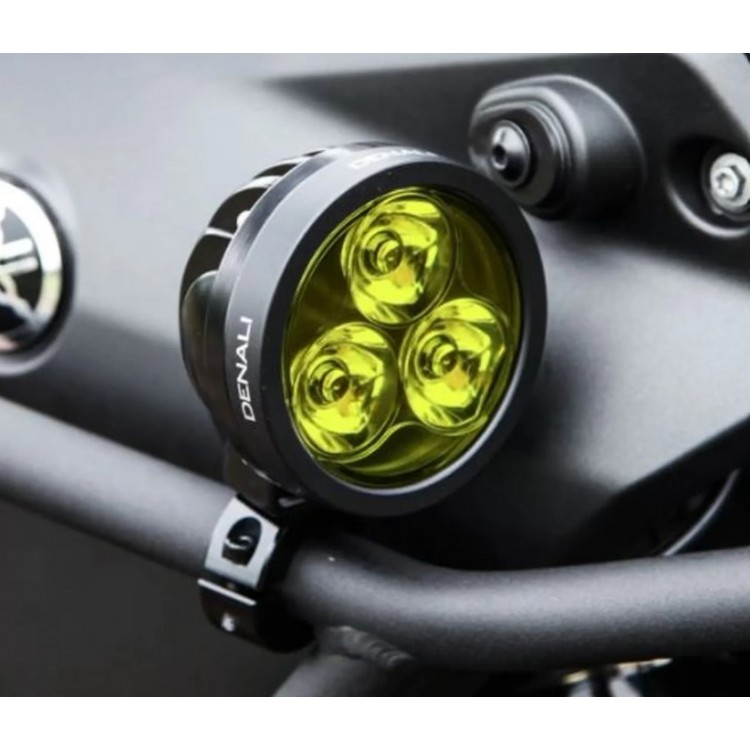 DENALI TriOptic Lens Kit For D3 LED Lights (Yellow) DENALI TriOptic Lens Kit For D3 LED Lights (Yellow)