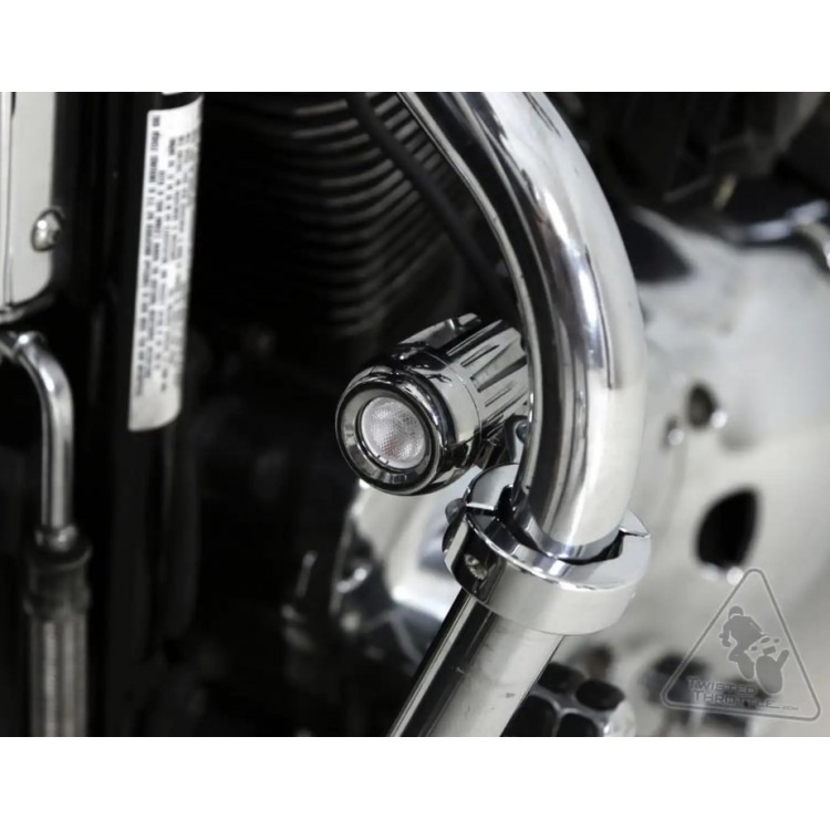 DENALI 32mm-38mm Tube Mount Kit For Mounting Auxiliary Lights To Frame, Fork & Crash Bars