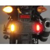 DENALI T3 Modular Switchback Signal Pods | Rear with License Plate Mounting Kit