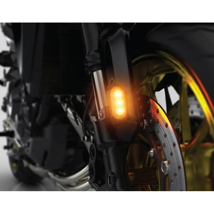 DENALI T3 Modular Switchback Signal Pods | Front with Fender Mounting Kit DENALI T3 Modular Switchback Signal Pods | Front with Fender Mounting Kit