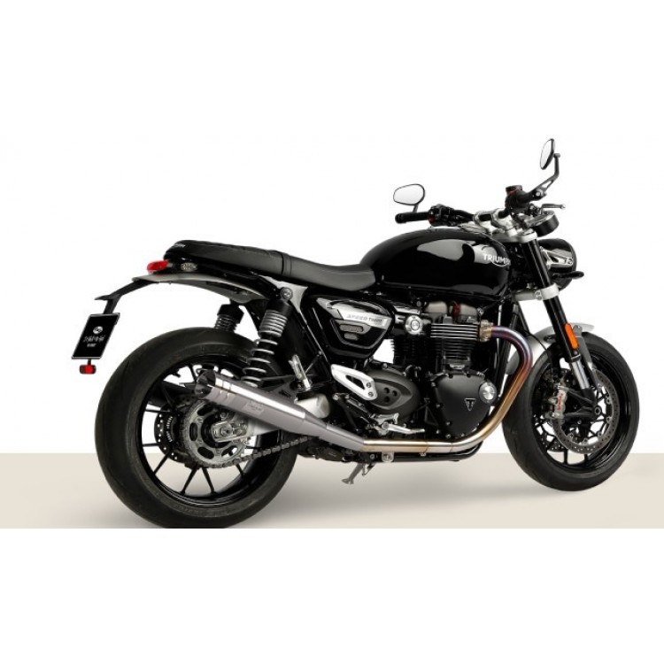 Triumph Speed Twin Stainless Steel 2019-2023 Exhaust I Dr. Jekill and Mr. Hyde Exhaust