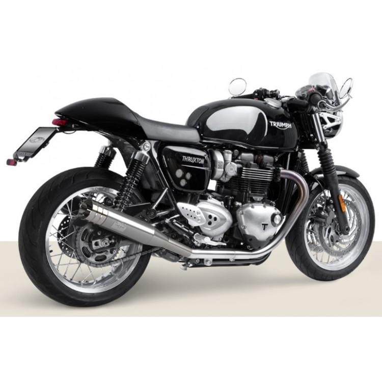 TriumphThruxton Stainless Steel 2016-2020 Exhaust I Dr. Jekill and Mr. Hyde Exhaust TriumphThruxton Stainless Steel 2016-2020 Exhaust I Dr. Jekill and Mr. Hyde Exhaust