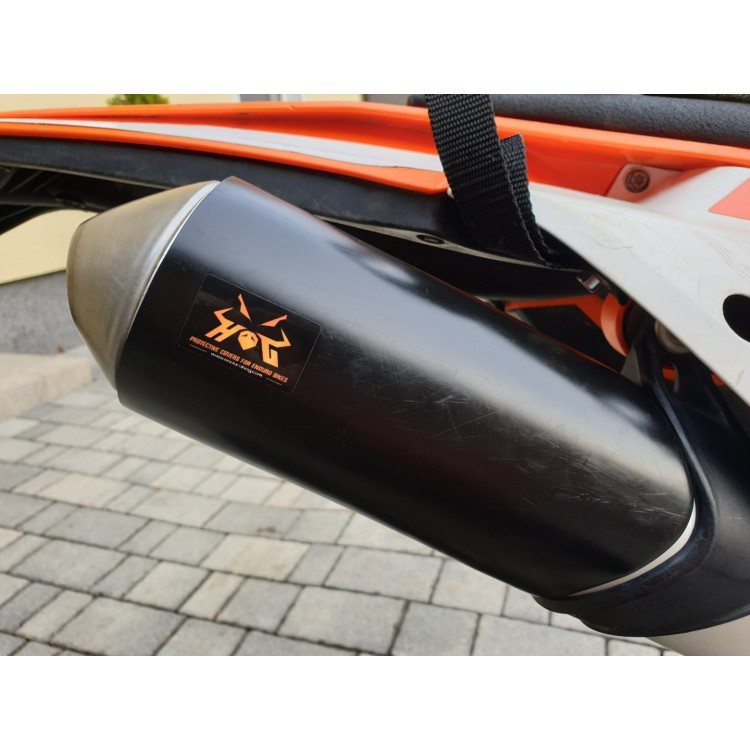 Enduro Hog Husqvarna TE 250/300 exhaust muffler guard 2017-2019