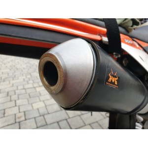 Enduro Hog Husqvarna TE 250/300 exhaust muffler guard 2017-2019
