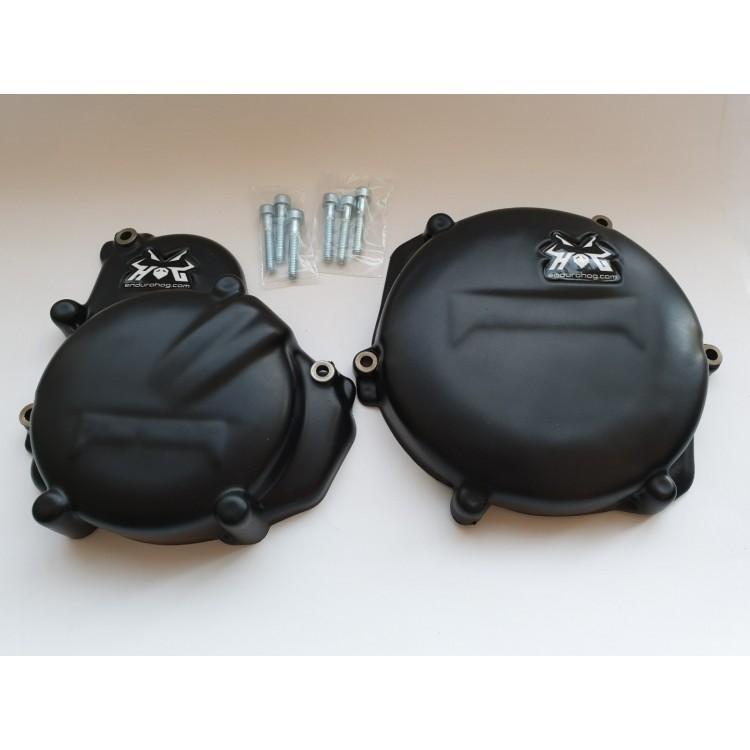 Enduro Hog Husaberg FE 390-570 2008-2012 Protection Covers For Ignition and Clutch