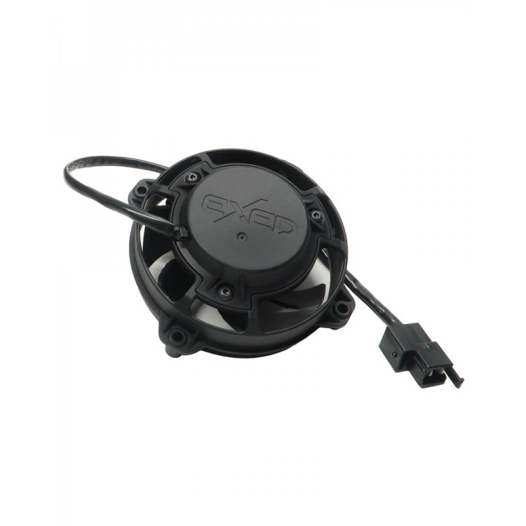 Exed Parts™ – Kit with Exed Radiator Fan and Mounting Bracket for GAS GAS, with Led ON/OFF Switch, Dirt Bike Models from 2021 to 2023