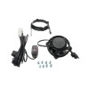 Exed Parts™ – Kit with Exed Radiator Fan and Mounting Bracket for GAS GAS, with Led ON/OFF Switch, Dirt Bike Models from 2021 to 2023