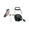 Exed Parts™ – Kit with Exed Radiator Fan and Mounting Bracket for KTM and HUSQVARNA, with Thermoswitch, Dirt Bike Models from 2004 to 2016, 4 Stroke