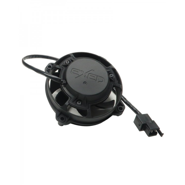 Exed Parts™ – Kit with Exed Radiator Fan and Mounting Bracket for KTM and HUSQVARNA, with ON/OFF Switch, Dirt Bike Models from 2017 to 2023