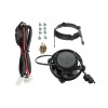Exed Parts™ – Kit with Exed Radiator Fan and Mounting Bracket for KTM and HUSQVARNA, with Thermoswitch, Dirt Bike Models from 2017 to 2023, 4 stroke