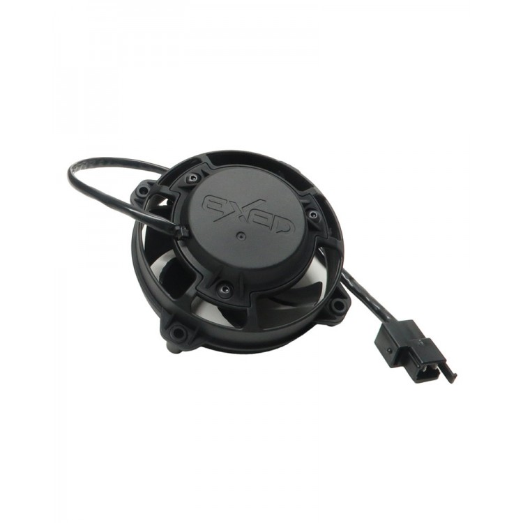 Exed Parts™ – Kit with Exed Radiator Fan and Mounting Bracket for SHERCO, with Thermoswitch, Dirt Bike Models from 2014 to 2023
