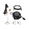 Exed Parts™ – Kit with Exed Radiator Fan and Mounting Bracket for SHERCO, with Thermoswitch, Dirt Bike Models from 2014 to 2023