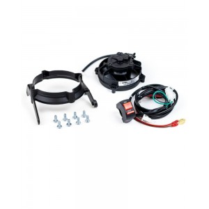 Exed Parts™ – Original SPAL Radiator Cooling Fan and Mounting Kit for KTM and HUSQVARNA, with ON/OFF switch, Dirt Bike Models from 2017 to 2023