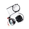 Exed Parts™ – Original SPAL Radiator Cooling Fan and Mounting Kit for KTM and HUSQVARNA, with ON/OFF Switch, Dirt Bike Models from 2004 to 2016, 2 and 4 Stroke