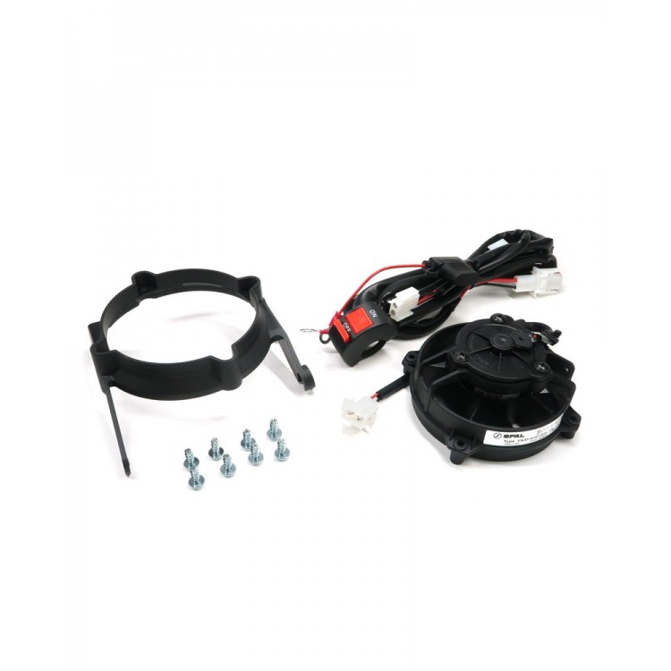 Exed Parts™ Original SPAL Radiator Cooling Fan and Mounting Kit for KTM, Husqvarna TBI Dirt Bike Models XC/XC-F/TX/FX/EX – Perfect fit, Easy to Install