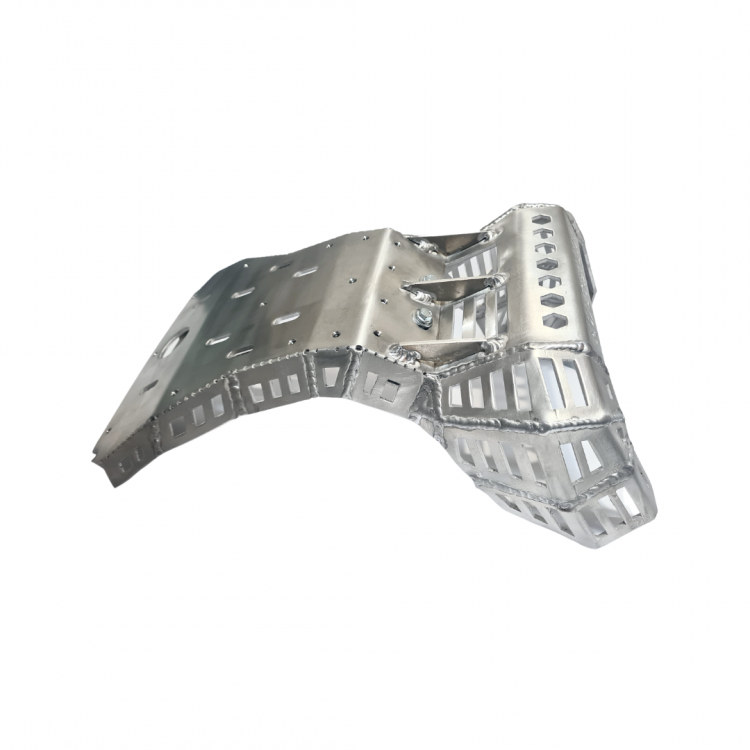 Mitigator Skid Plate (Bash Plate) With Pipe Guard For RR Exhaust Torque Pipe Fits Beta Xtrainer 2015-2025 / Beta RR 2015-2025 Mitigator Skid Plate (Bash Plate) With Pipe Guard For RR Exhaust Torque Pipe Fits Beta Xtrainer 2015-2025 / Beta RR 2015-2025