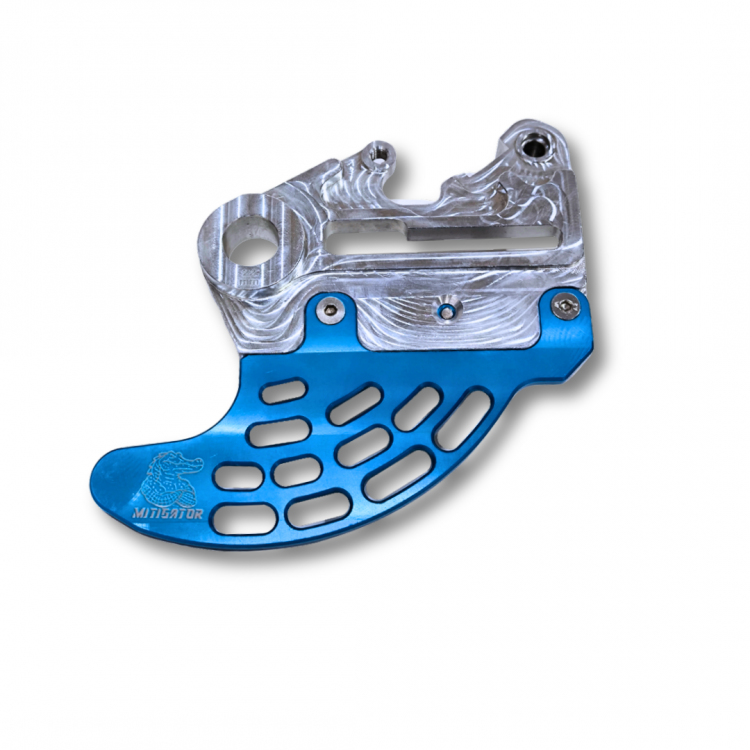 Mitigator Pro Rear Brake Disc Guard - Ktm 2004-2023 Husqvarna 2014-2023 Gasgas 2021-2023 Husaberg 2011-2014 Mitigator Pro Rear Brake Disc Guard - Ktm 2004-2023 Husqvarna 2014-2023 Gasgas 2021-2023 Husaberg 2011-2014