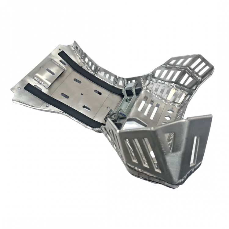 Mitigator Skid Plate (Bash Plate) With Pipe Guard For RR Exhaust Torque Pipe Fits Beta Xtrainer 2015-2025 / Beta RR 2015-2025 Mitigator Skid Plate (Bash Plate) With Pipe Guard For RR Exhaust Torque Pipe Fits Beta Xtrainer 2015-2025 / Beta RR 2015-2025