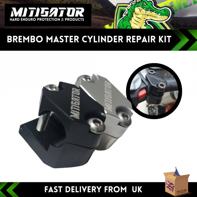 Mitigator Brembo Master Cylinder Repair Kit Fits Ktm 2006 - 2025 Husqvarna 2014-2016 Beta 2013-2024 Sherco 2012-2023 Husaberg 2011-2014 Gasgas 2021-2023