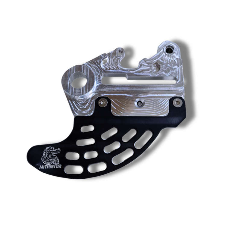 Mitigator Pro Rear Brake Disc Guard - Ktm 2004-2023 Husqvarna 2014-2023 Gasgas 2021-2023 Husaberg 2011-2014 Mitigator Pro Rear Brake Disc Guard - Ktm 2004-2023 Husqvarna 2014-2023 Gasgas 2021-2023 Husaberg 2011-2014