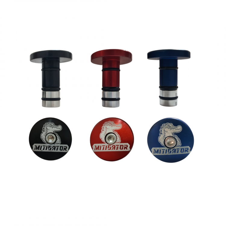 Mitigator Handlebar End Plug Fits STANDARD HANDLEBAR / RENTHAL HANDLEBAR