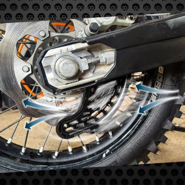 Mitigator Claw Rear Brake Disc Guard Fits Ktm 2004-2025 Husqvarna 2014-2025 Husaberg 2009-2014 Gasgas 2021-2024 Rieju 2021-2024