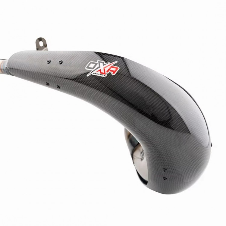 Carbon protection for OXA Factory front pipe 064050302 KTM EXC TPI 20-23 SX19-22