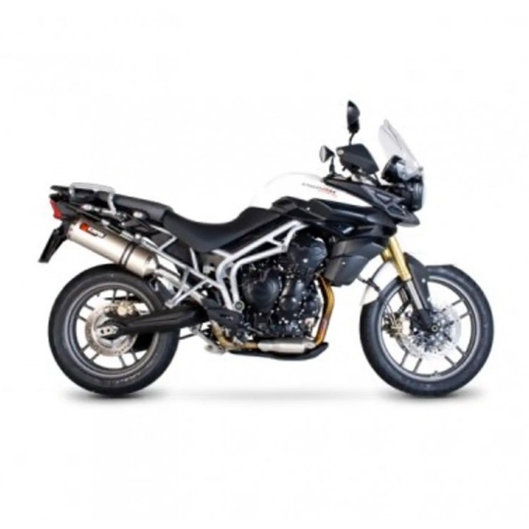 Scorpion Exhaust for Triumph Tiger 800 '11- (Factory Style)