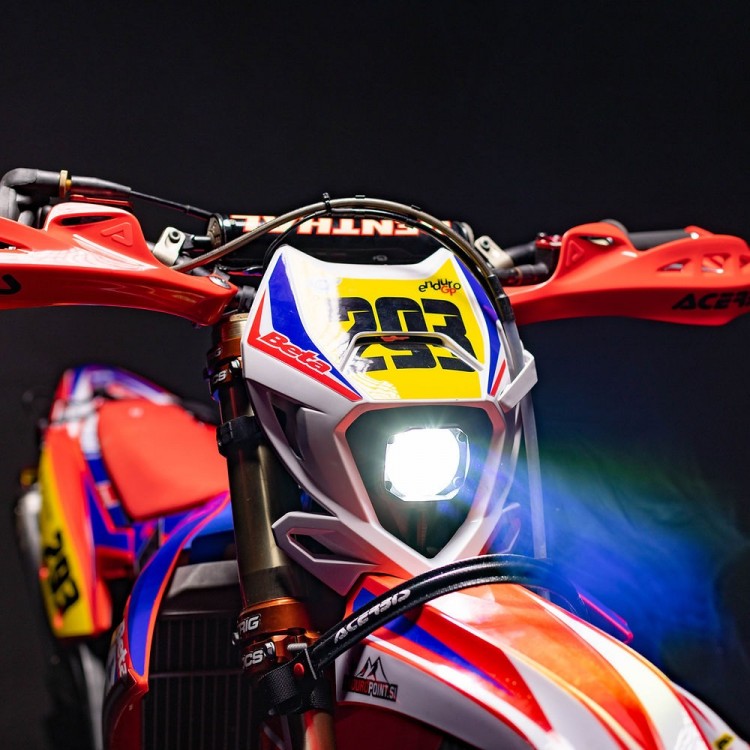 Spartan- Mx Parts Enduro Motorcycle Headlight BETA Light 2010-2025