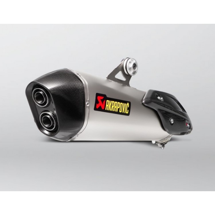 BMW C650 Sport 2016-2020 Akrapovic Titanium Silencer Slip-On Kit (To OE Collector) - Road Legal BMW C650 Sport 2016-2020 Akrapovic Titanium Silencer Slip-On Kit (To OE Collector) - Road Legal