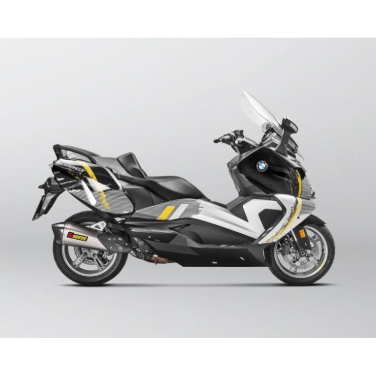 BMW C650 GT 2016-2020 Akrapovic Titanium Silencer Slip-On Kit (To OE Collector) - Road Legal BMW C650 GT 2016-2020 Akrapovic Titanium Silencer Slip-On Kit (To OE Collector) - Road Legal