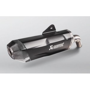 BMW F850GS	2018-2023 Akrapovic SP Titanium Slip-On Kit - Black  - Road Legal