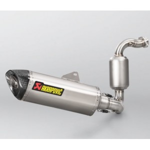 BMW G310R 2017-2023 Akrapovic Stainless 1-1 Full System - Road Legal
