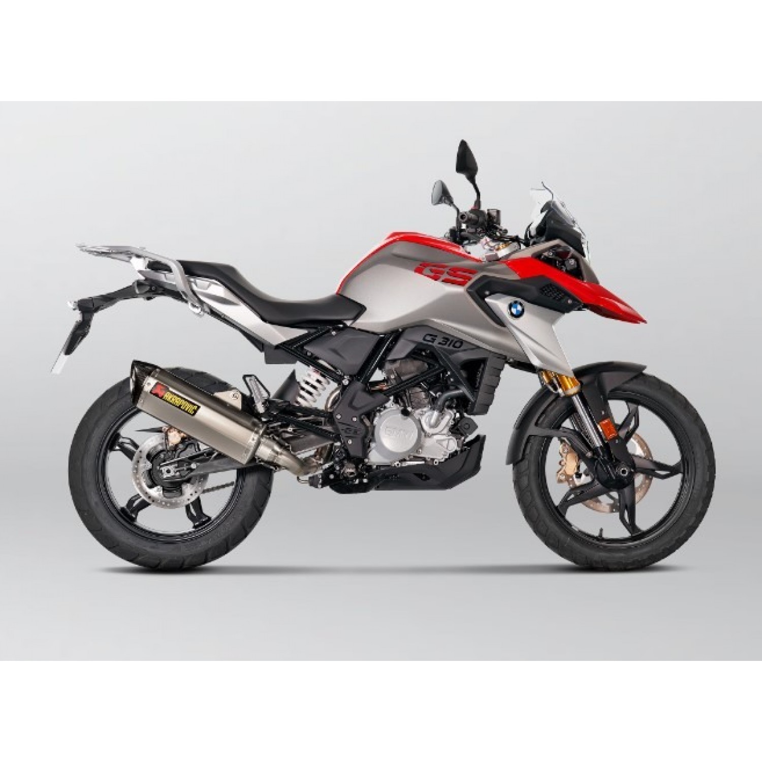 BMW G310R 2017-2023 Akrapovic Stainless 1-1 Full System - Road Legal