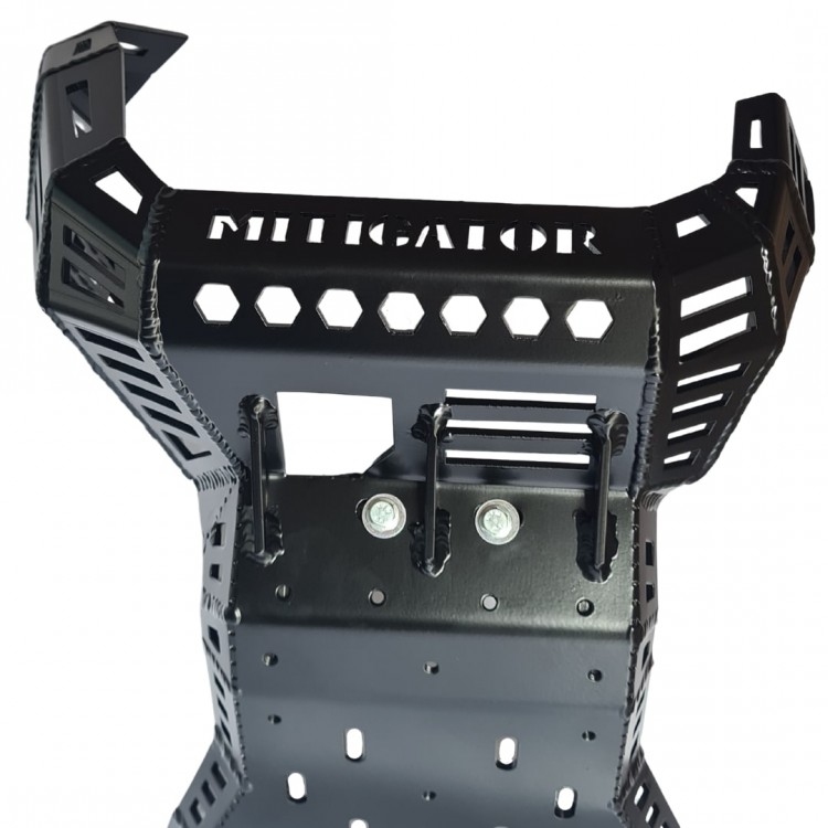 Mitigator Skid Plate (Bash Plate) With Pipe Guard Fits Beta Xtrainer 2015-2025 Mitigator Skid Plate (Bash Plate) With Pipe Guard Fits Beta Xtrainer 2015-2025