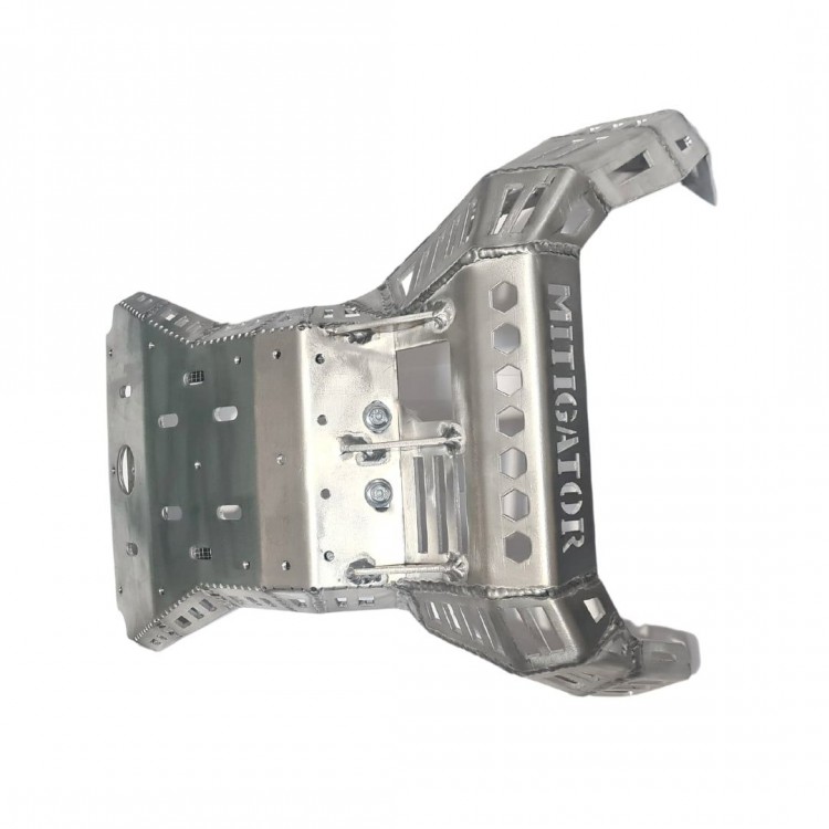 Mitigator Skid Plate (Bash Plate) With Pipe Guard Fits Beta Xtrainer 2015-2025 Mitigator Skid Plate (Bash Plate) With Pipe Guard Fits Beta Xtrainer 2015-2025