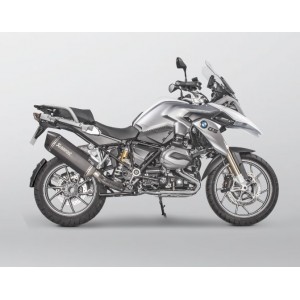 BMW R1200GS 2017-2018 Akrapovic Titanium Silencer Slip-On Kit - Black Finish - Road Legal BMW R1200GS 2017-2018 Akrapovic Titanium Silencer Slip-On Kit - Black Finish - Road Legal