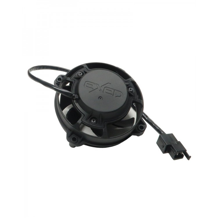Exed Parts™ – Kit with Exed Radiator Fan and Mounting Bracket for SHERCO, with Led ON/OFF Switch, Dirt Bike Models from 2014 to 2023