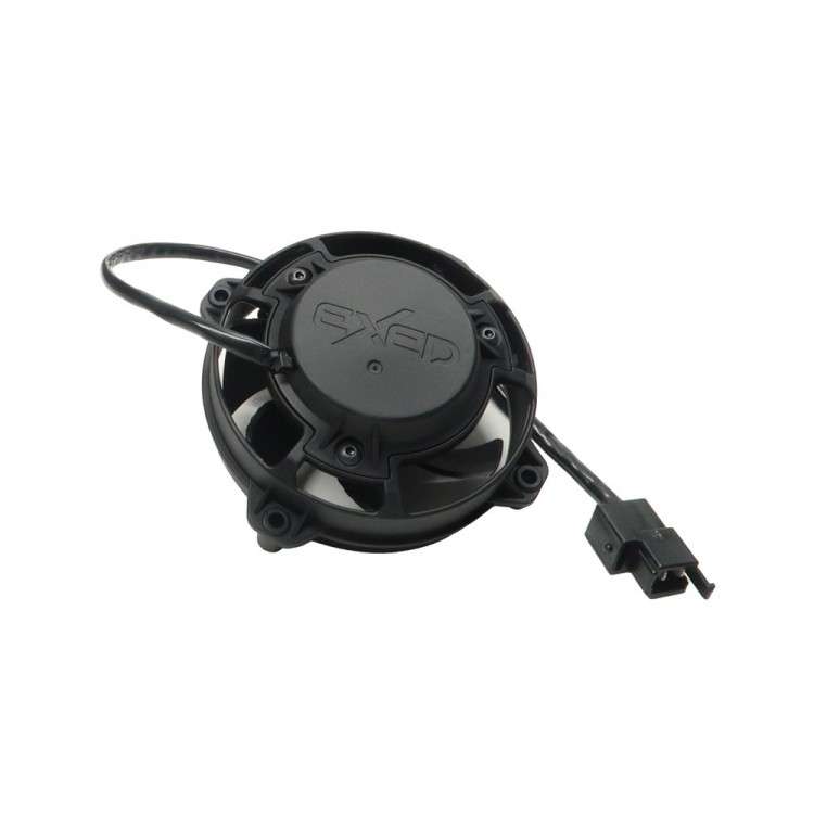 Exed Parts™ – Kit with Exed Radiator Fan and Mounting Bracket for SHERCO, with Cable and Relay, Dirt Bike Models from 2018 to 2023