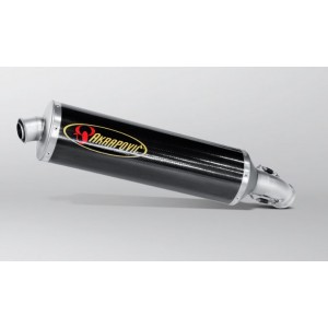 BMW K1200S	2005-2008 Akrapovic Carbon Silencer Slip-On Kit - Road Legal