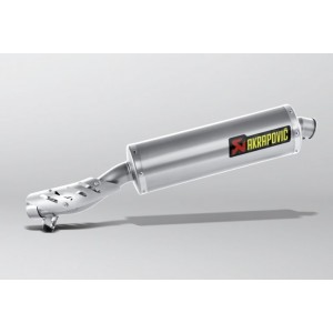 BMW R1200GS 2008-2009 Akrapovic Titanium Silencer Slip-On Kit  - Road Legal Removable Baffle