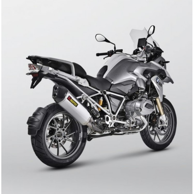BMW R1250GS 2019-2023 Akrapovic Titanium Silencer Slip-On Kit - (Includes Carbon Heat Shield) - Removable Baffle BMW R1250GS 2019-2023 Akrapovic Titanium Silencer Slip-On Kit - (Includes Carbon Heat Shield) - Removable Baffle