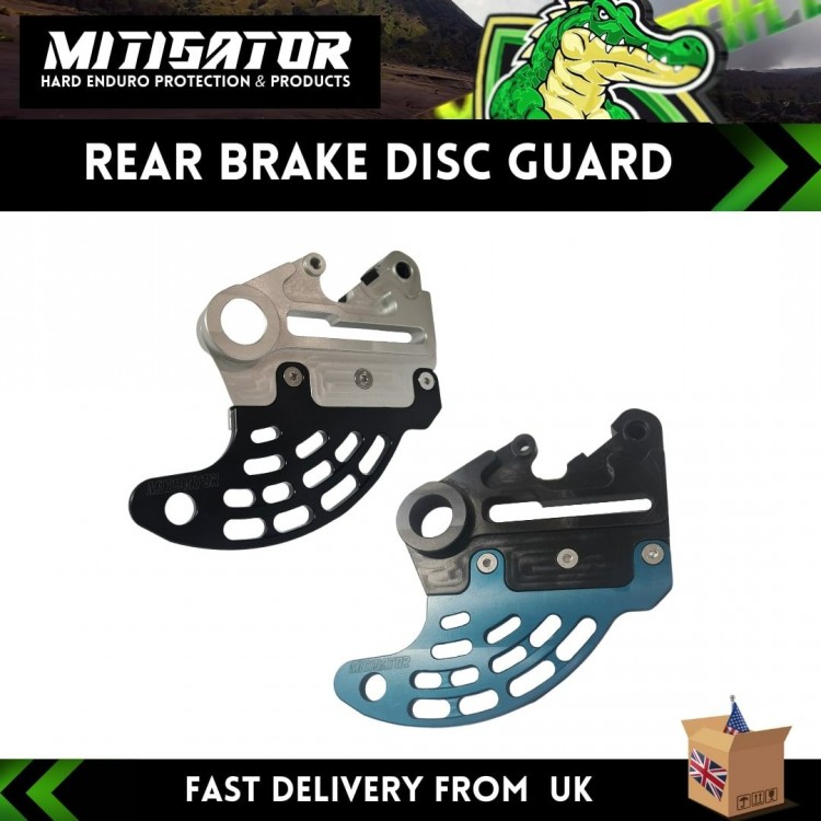 Mitigator Pro Rear Brake Disc Guard - Ktm 2004-2023 Husqvarna 2014-2023 Gasgas 2021-2023 Husaberg 2011-2014 Mitigator Pro Rear Brake Disc Guard - Ktm 2004-2023 Husqvarna 2014-2023 Gasgas 2021-2023 Husaberg 2011-2014