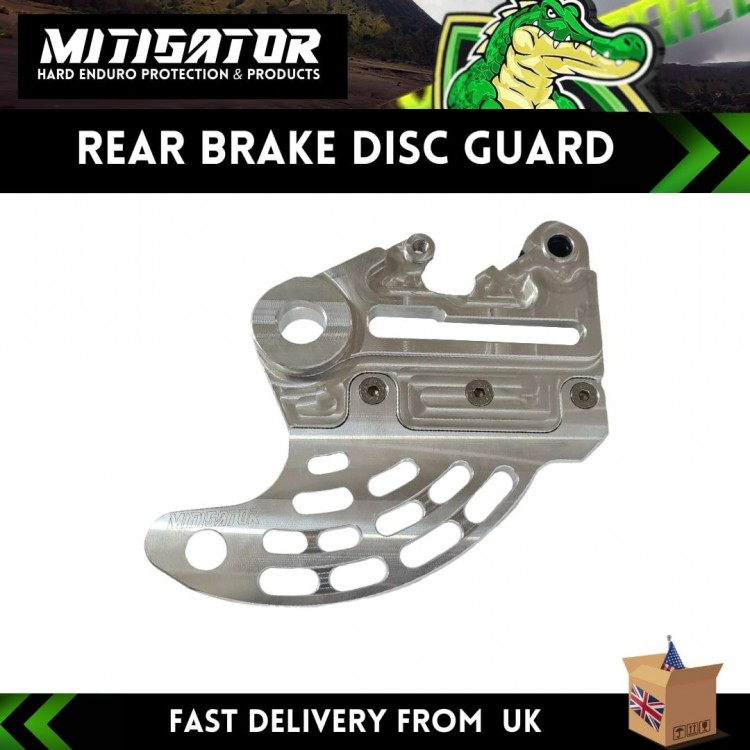 Mitigator Pro Rear Brake Disc Guard - Ktm 2004-2023 Husqvarna 2014-2023 Gasgas 2021-2023 Husaberg 2011-2014 Mitigator Pro Rear Brake Disc Guard - Ktm 2004-2023 Husqvarna 2014-2023 Gasgas 2021-2023 Husaberg 2011-2014