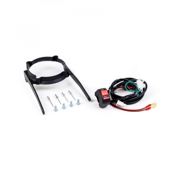 Exed Parts™ – Assembly Kit for KTM and HUSQVARNA, with ON/OFF Switch and Plastic Mounting Bracket, Model 2004-2016