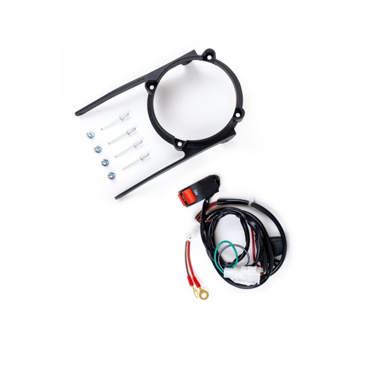 Exed Parts™ – Assembly Kit for KTM and HUSQVARNA, with ON/OFF Switch and Plastic Mounting Bracket, Model 2004-2016