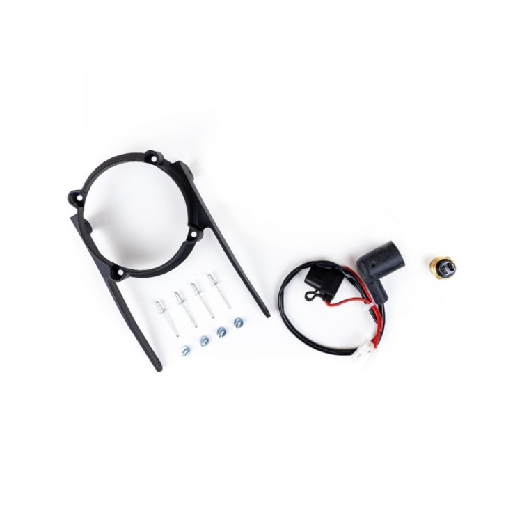 Exed Parts™ – Assembly Kit for KTM and HUSQVARNA, with Thermoswitch and Plastic Mounting Bracket, Model 2004-2016, 4 Stroke