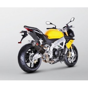 APRILIA RSV4 APRC (1000cc) 2011-2014 Akrapovic Carbon Silencer Slip-On Kit (To OE headers) - Race Removable Baffle APRILIA RSV4 APRC (1000cc) 2011-2014 Akrapovic Carbon Silencer Slip-On Kit (To OE headers) - Race Removable Baffle